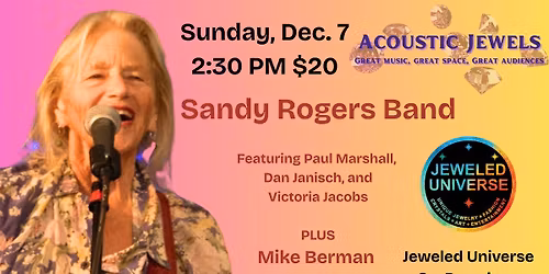 Sandy Rogers Band Plus Mike Berman