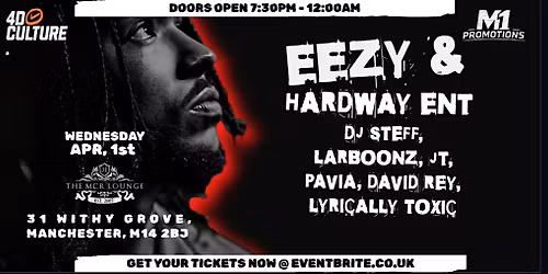 M1 Promotions presents 4 da Culture Concert