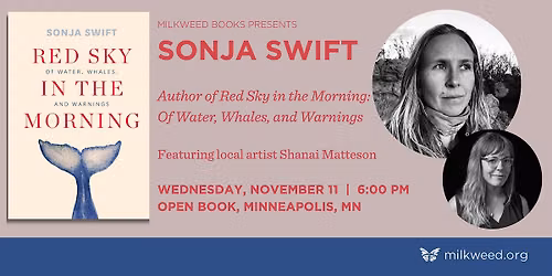 Milkweed Books presents Sonja Swift book launch