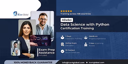 4-Day Data Science with Python Bootcamp in La Honda, CA