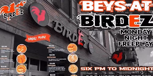 Free Play Mondays @ BIRDEZ