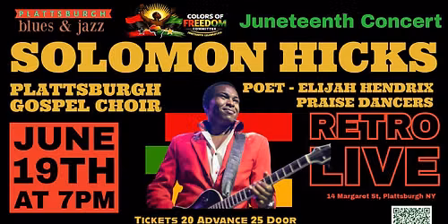 Juneteenth Concert with Solomon Hicks