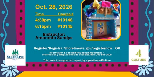 D\u00eda de los Muertos Workshops - Sugar Skulls