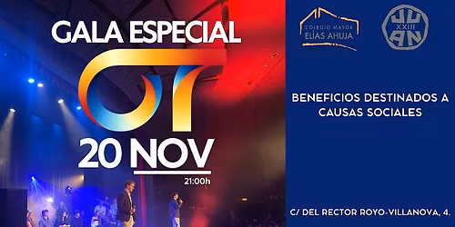 Gala OT Universitario - Concierto Solidario