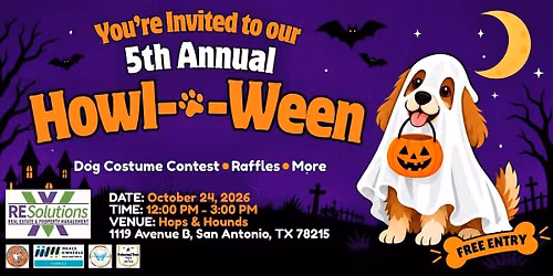 5th Annual Howl-o-ween Event & Dog Costume Contest | RE Solutions XV