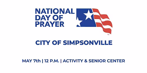 Simpsonville National Day of Prayer