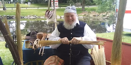 Colonial Broommaking Demo -Battle of White Plains commemoration