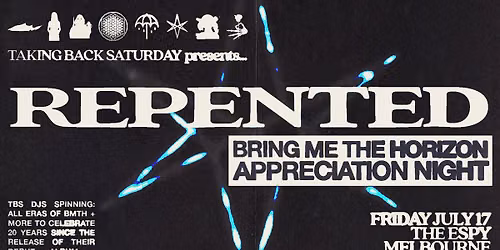 Repented: Bring Me The Horizon Appreciation Night - Melbourne