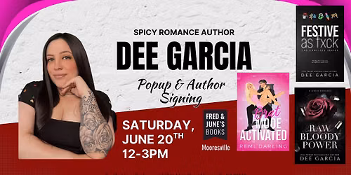 Spicy Romance Author Popup: Dee Garcia