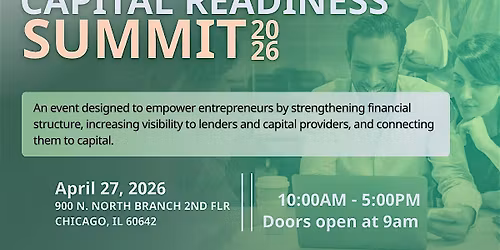 Proof & Profit:Capital Readiness Summit