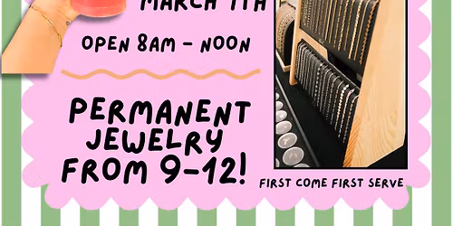 Permanent Jewelry Pop Up