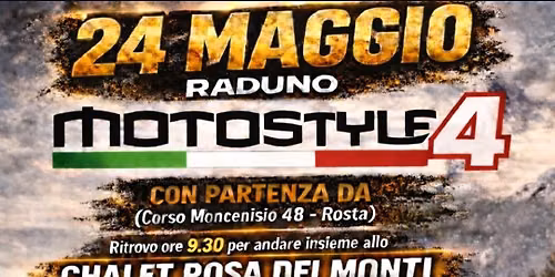 RADUNO MOTOSTYLE - 24 MAGGIO 2026