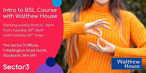 Funded Introduction to British Sign Language (BSL) Course