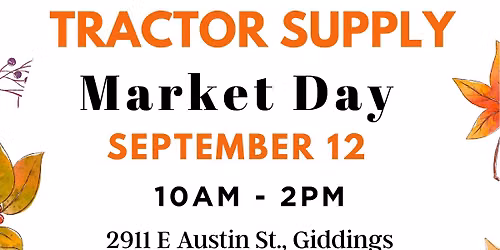 September TSC Market Day