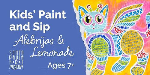 Kids' Paint & Sip - Alebrijas & Lemonade