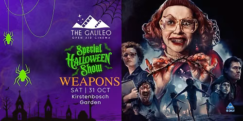 WEAPONS \u2013 Special Halloween Show