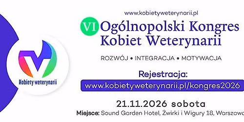 6. Og\u00f3lnopolski KONGRES KOBIET WETERYNARII 2026