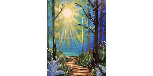 Florescent Forest - Paint and Sip in Tyler | Classpop!\u2122