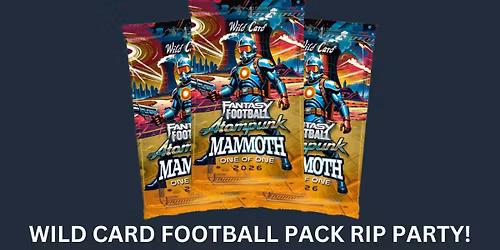 Wild Card: Football Pack Rip Party!!