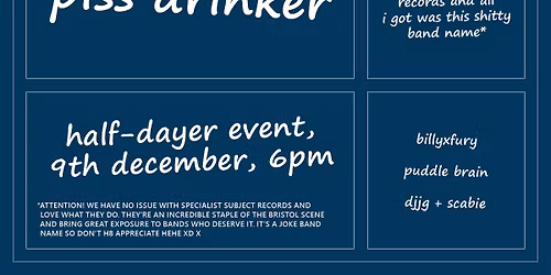Pissmas - Half-Dayer @ Exchange, Bristol, 9th December 