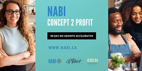 NABI Concept to Profit 90 Day Business Growth Accelerator