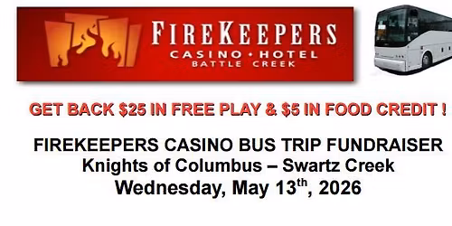 Firekeepers Casino Bus Trip