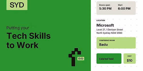 FaithTech Sydney: Putting Your Tech Skills to Work