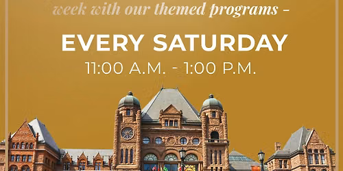 Discovery Saturdays at the Legislative Assembly of Ontario