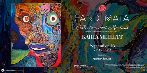 Fandi Mata Collectors and Martinis | Art Exhibition