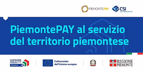 PiemontePAY al servizio del territorio piemontese