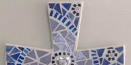 Mosaic Cross\/Breaking Dishes!