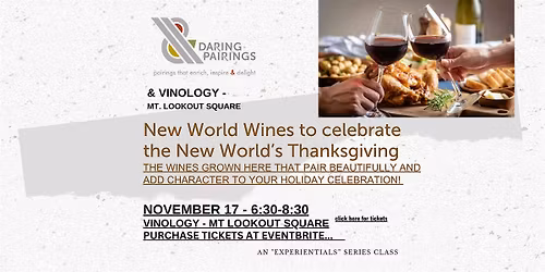 New World Wines for Thanksgiving