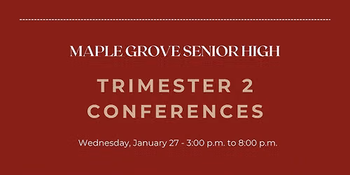 MGSH Trimester 2 Conferences