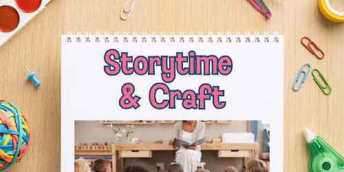 Storytime & Craft \/ June 10 \/ 12-1:30pm