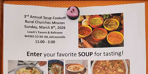 Rural Churches Mission 3rd Annual Soup Cookoff