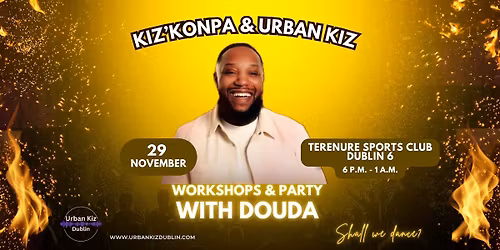 Kiz'Konpa & Urban Kiz Workshops & Party with Douda