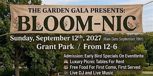 BLOOM-NIC  (The Outdoor Social Picnic )