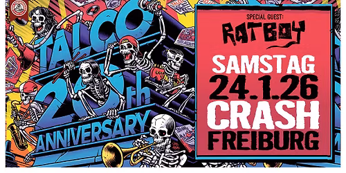 TALCO (Ska-Punk \/ ITA) + RAT BOY (UK)