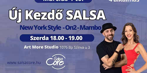 \u00daj Kezd\u0151 Salsa On2 - New York Style - Mambo a Keletin\u00e9l 4 alk
