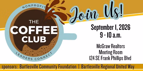 Nonprofit Leaders Connect Coffee Club