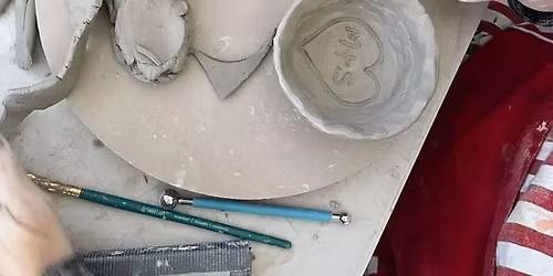 Hand Built Ceramic Planters - Friday, March 13th, 6:30pm - 8:30pm