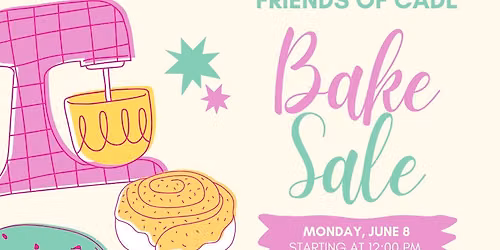 Friends of CADL Bake Sale