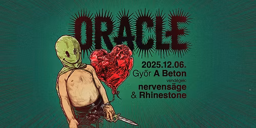 The Southern Oracle | nervens\u00e4ge | Rhinestone @Gy\u0151r, A BETON