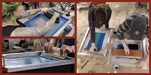 From Concept to Creation: Intro to Screen Printing