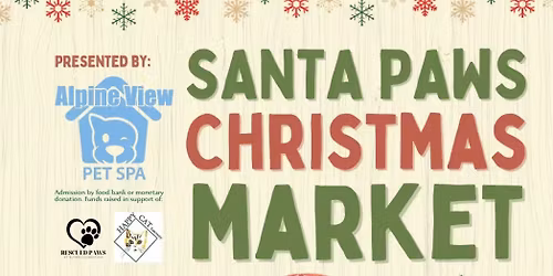 Christmas Market & Santa Paws Event