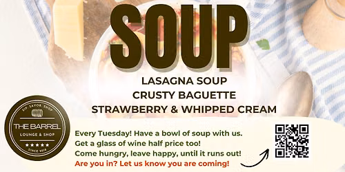 Soup Night at The Barrel