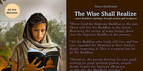 The Wise Shall Realize