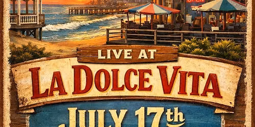Driftwood returns to La Dolce Vita!