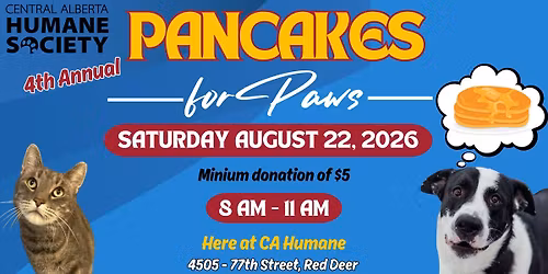 Pancakes for Paws