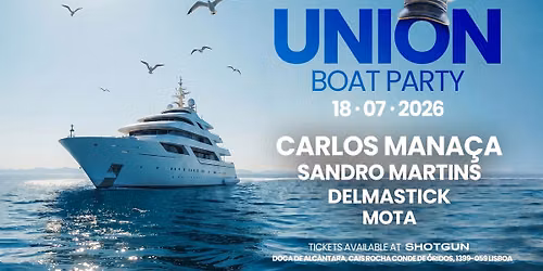 Union Boat Party 2026